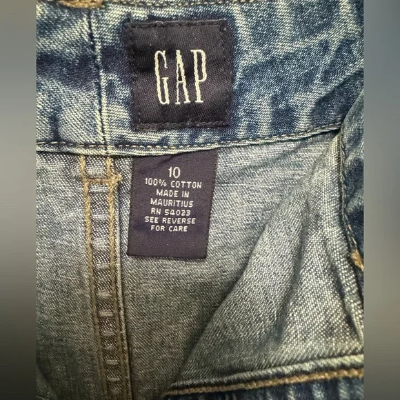 Vintage Gap Blue Jeans denim A line miniskirt🫶 - Picture 5 of 6